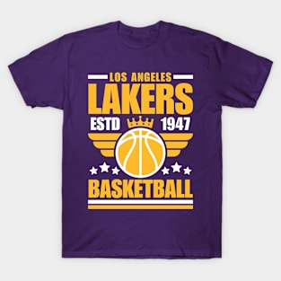 Los Angeles Lakers 1947 Basketball Retro T-Shirt